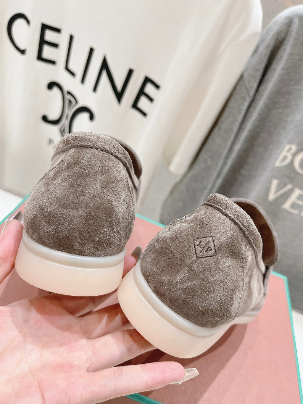 LP SUMMER CHARMS WALK LOAFERS GRAY SUEDE