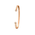 CRUSH BRACELET OPEN CUFF 2 DIAMOND