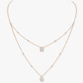 MY TWIN 2 ROW DIAMOND NECKLACE
