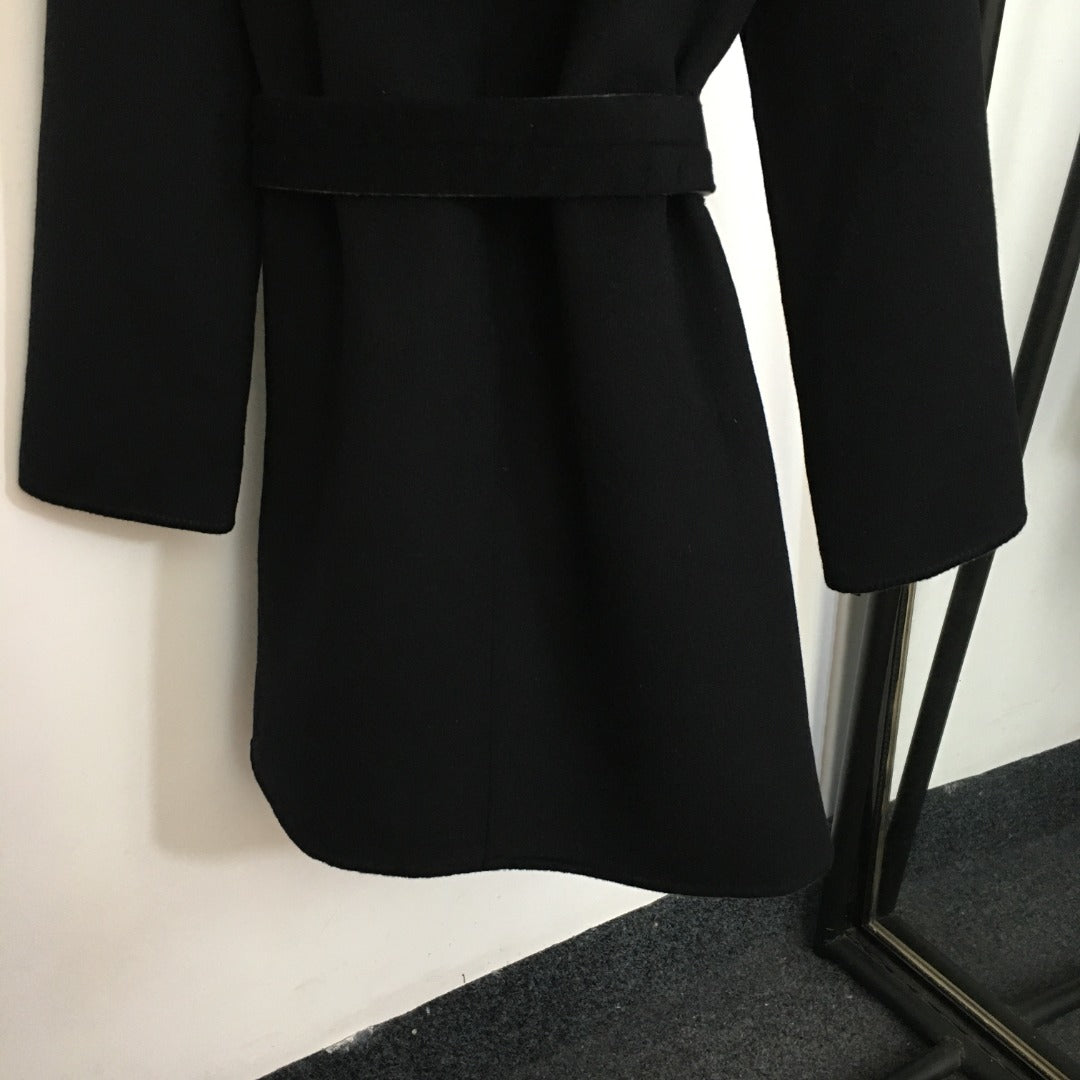 LV 25S BELTED WOOL COAT 0144