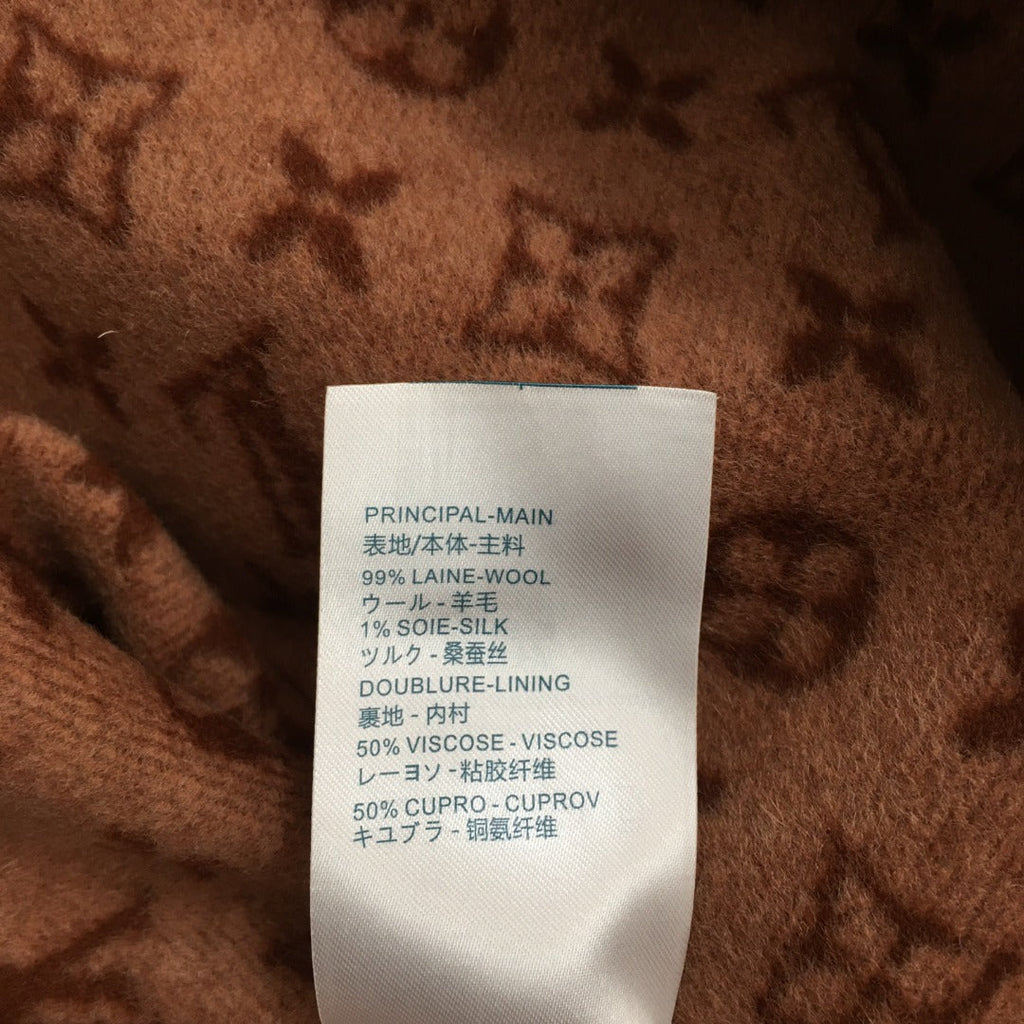 LV 25S BELTED WOOL COAT 0147