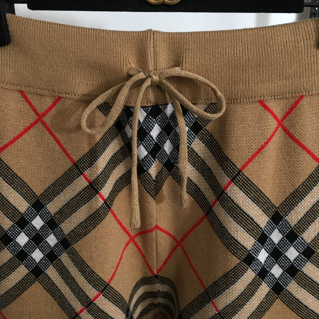 BURBERRY 25S TOP AND WIDE-LEG PANTS SET 337